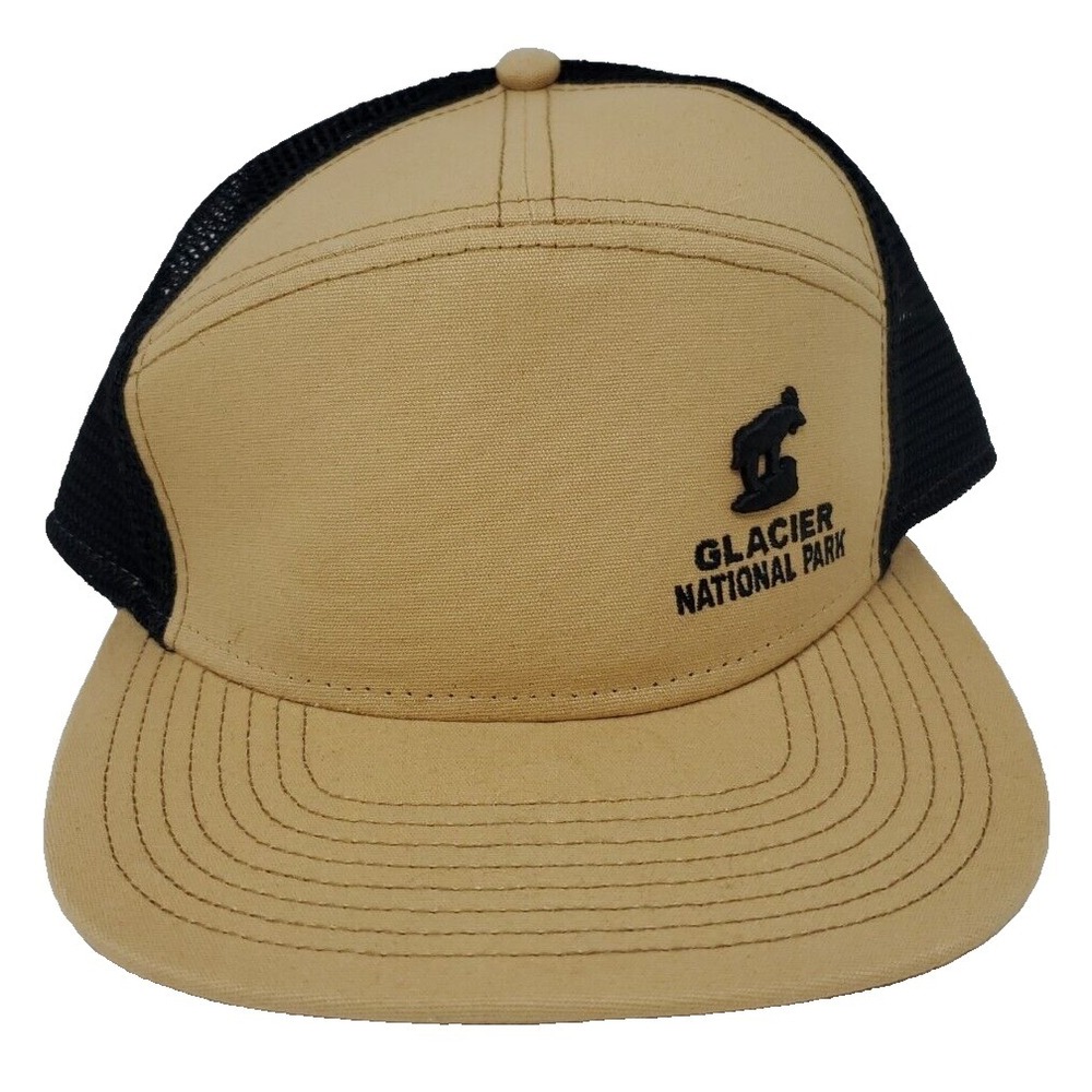 Glacier National Park Ball Cap Hat Mesh Snapback Legacy Adjustable